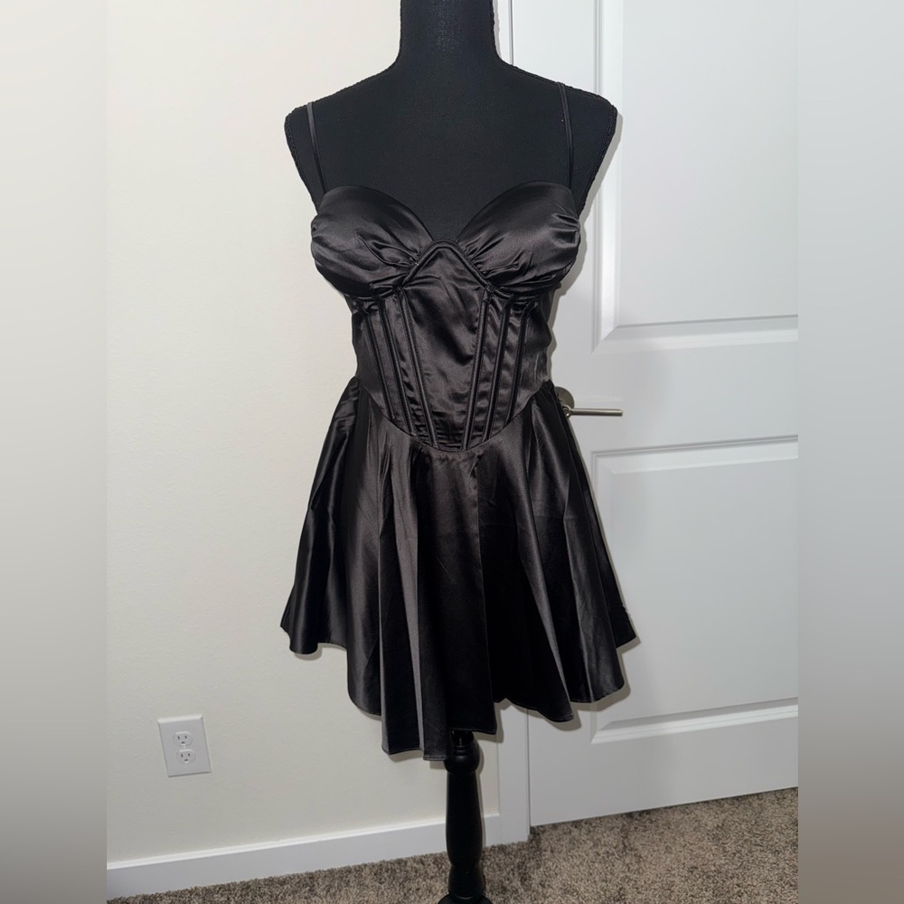 Brand New Windsor Black Corset Dress Size Small